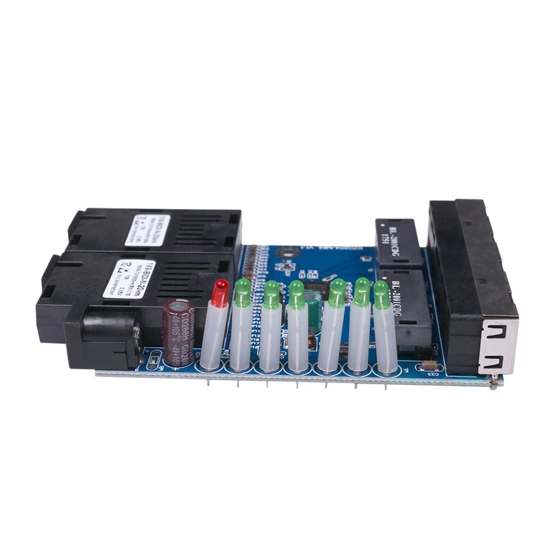 Ethernet волоконно-оптический коммутатор 4 RJ45 2 SC оптический медиа конвертер