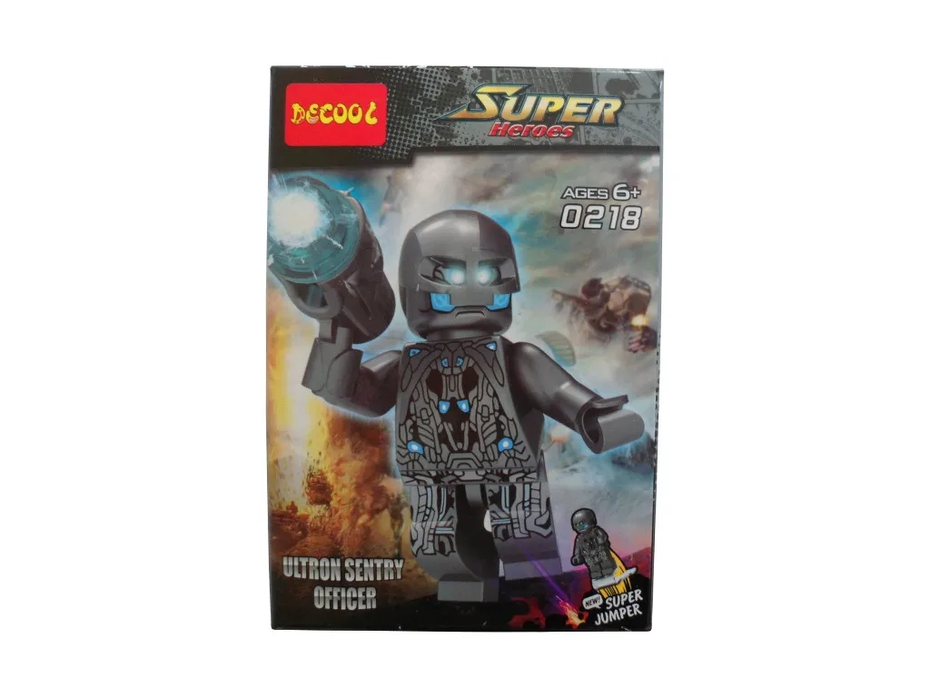 Конструкторский набор DECOOL &quotSuper Heroes. Ultron sentry officer&quot JM12298/0218 | Игрушки и хобби