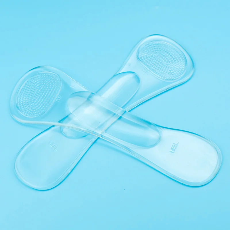 Силиконовые невидимые стельки массажные Супер формы мягкие Аксессуары для ухода