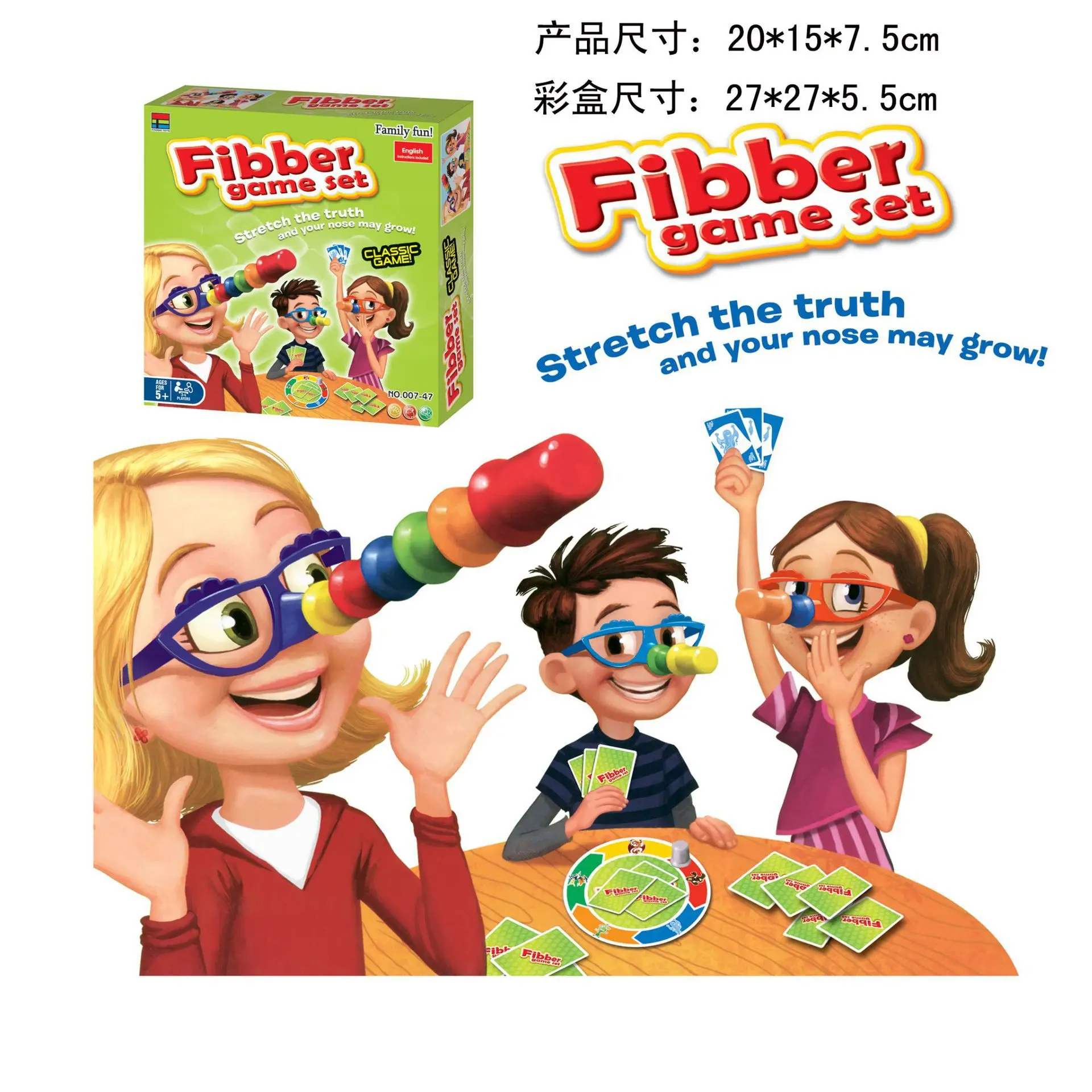 

Lie games that lie to the sky Glasses long nose game Lying punishes nose lengthening mind games