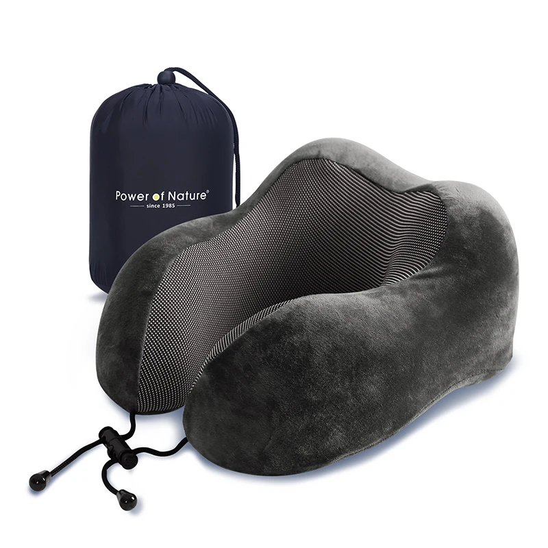 

1PCS U-Shape Travel Pillow Memory Foam Pillows Soft Slow Rebound Neck Pillow Solid Neck Cervical Healthcare Pillow Neck Massage