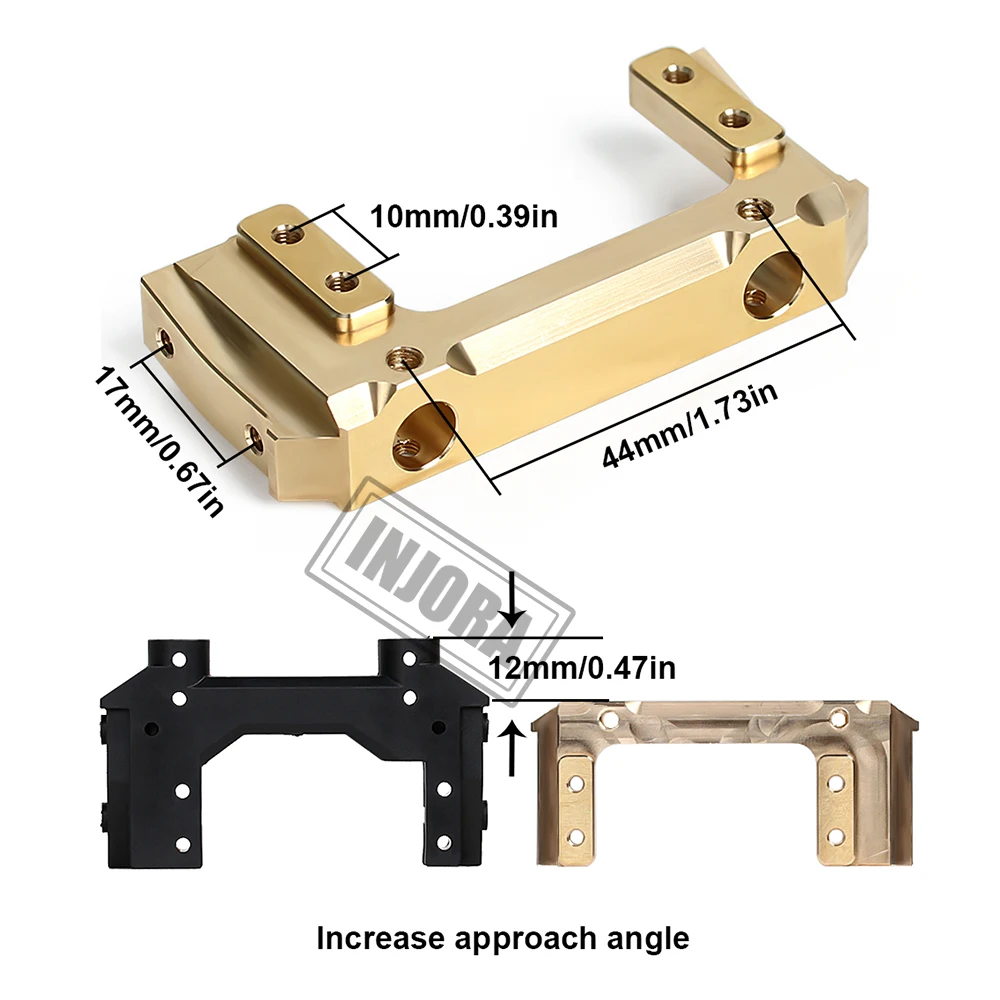 injora 1 шт 85 г латунный держатель пе
