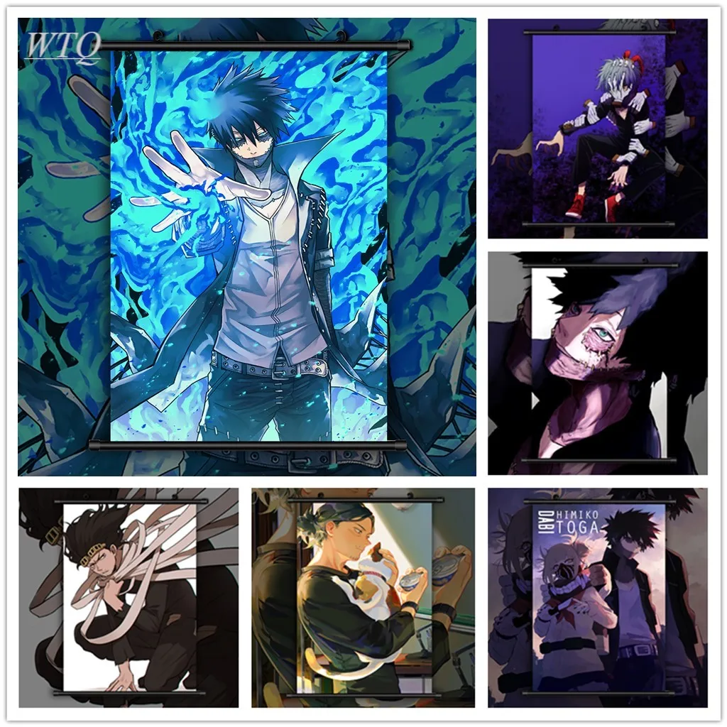 Настенный постер Boku No Hero Академия Aizawa Shouta Dabi аниме плакаты на холсте декор