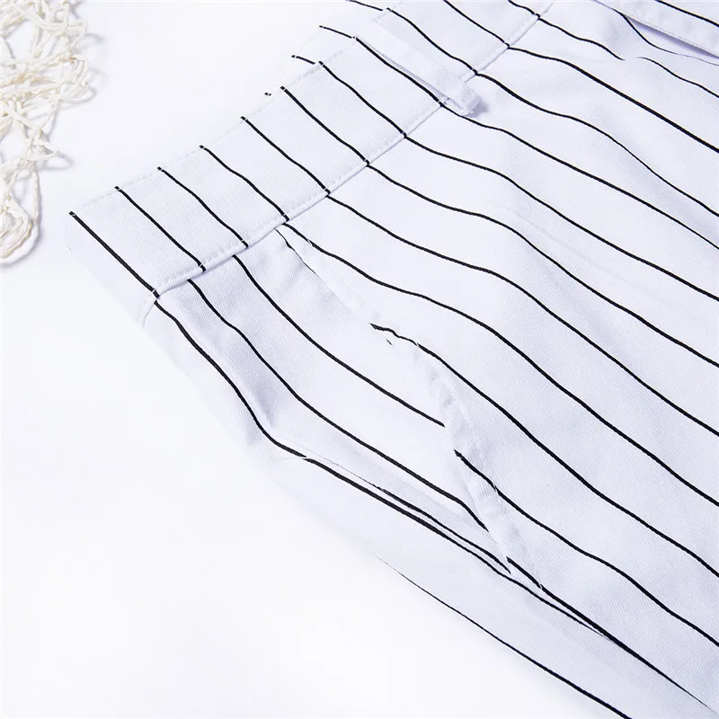 

Fashion Men's Slim Fit Stripe Business Formal Pants Casual Office Skinny Long Straight Joggers Sweat Pants Trousers