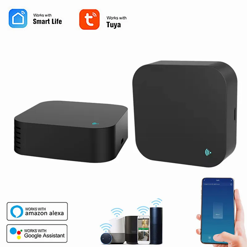 

Tuya Smart Wireless WiFi-IR Remote Controller Tuya/Smart Life APP WiFi Infrared Remote Controller For Air Conditioner TV