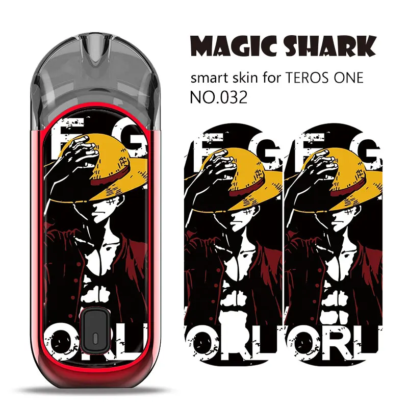 Magic Shark Spider Man One кусок Harley Quinn Джокер Дэдпул Мстители футляр для вейпа Наклейка