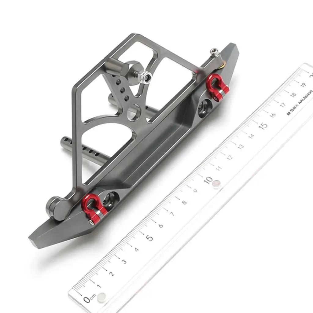 

Rear Bumper and Spare Tire Carrier for Axial SCX10 RC Rock Crawler Car