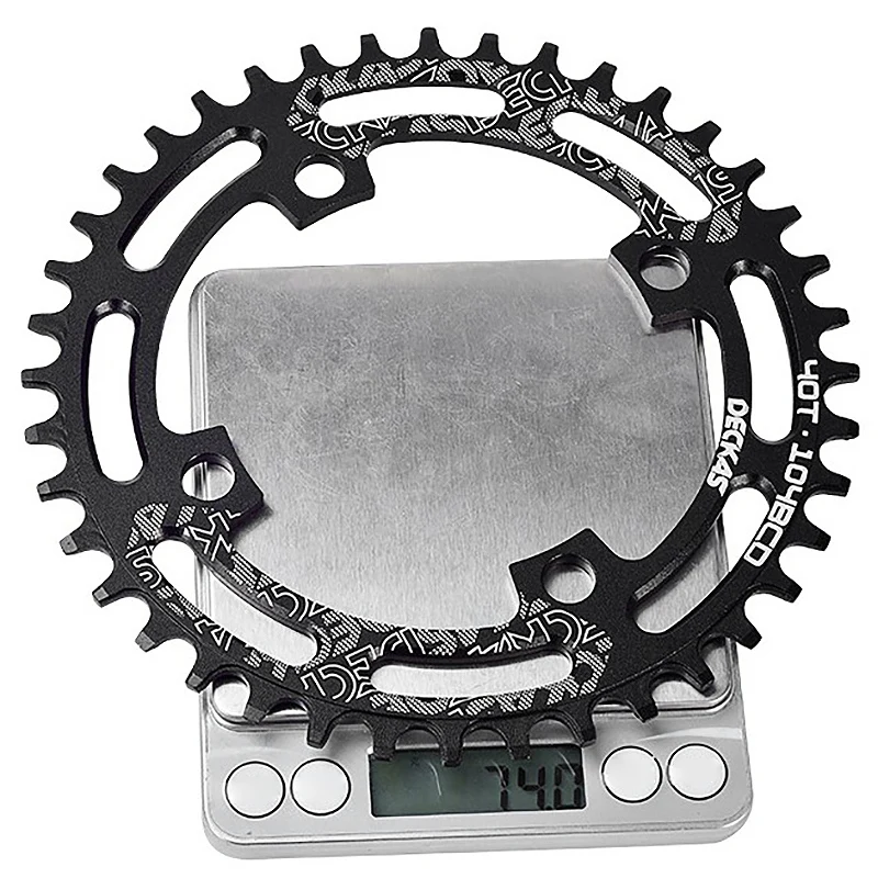

DECKAS Round 104BCD Getande Mountain Bicycle MTB Bike for 8-12 Speed Crankset Aluminum Chainring