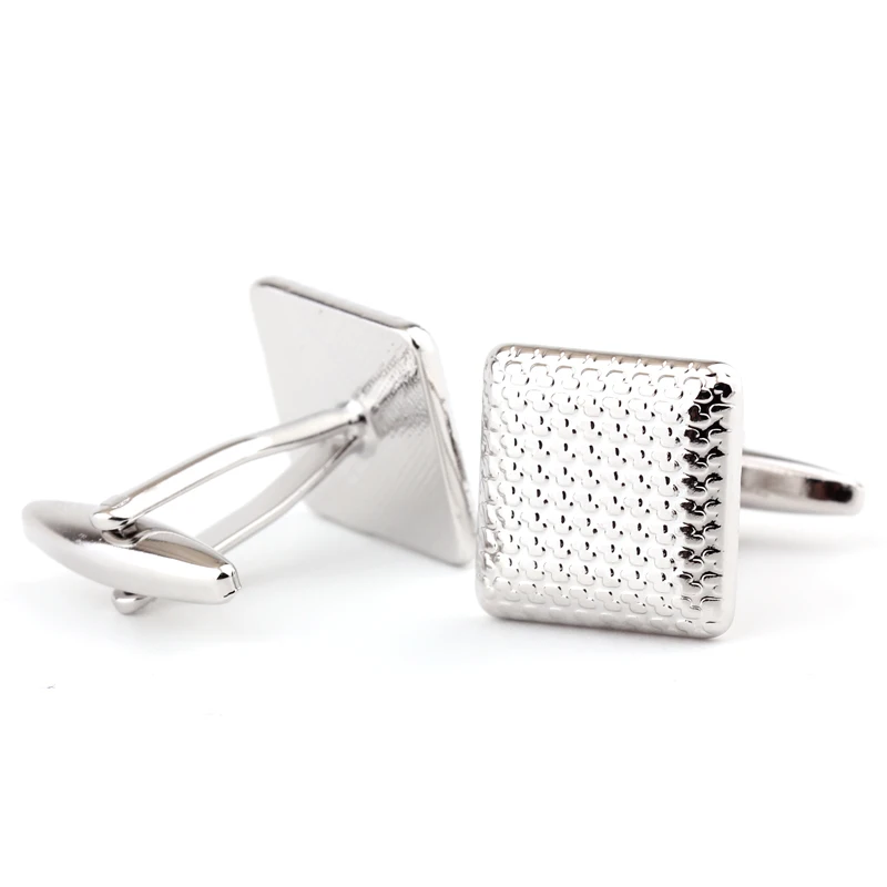 Новое поступление 2019 элегантные мужские запонки глянцевые трехмерные тисненые