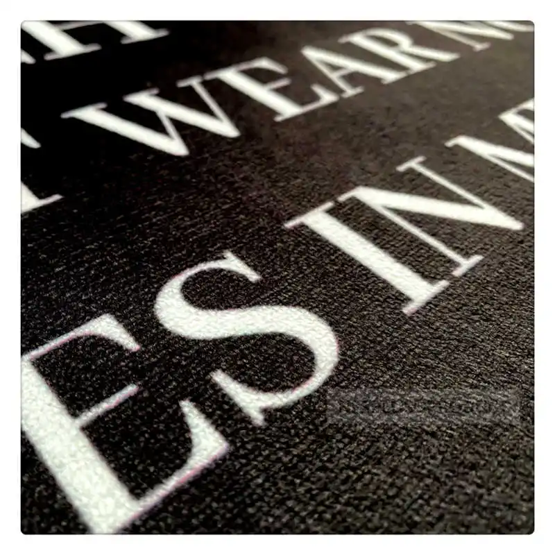 Индивидуальный Коврик для пола коврик фланелевый ткань B * TCH не носите обувь в