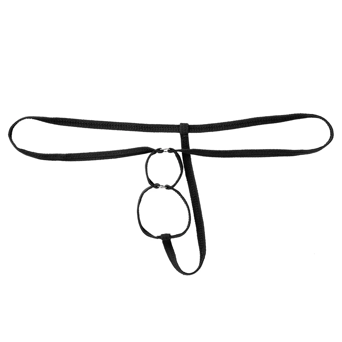 Сексуальные мужские стринги нижнее белье полый мешочек с Т образным ремешком