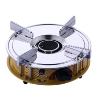 portable gas stove one piece outdoor camping propane stove singel burner cassette stove for barbecue picnic accessories
