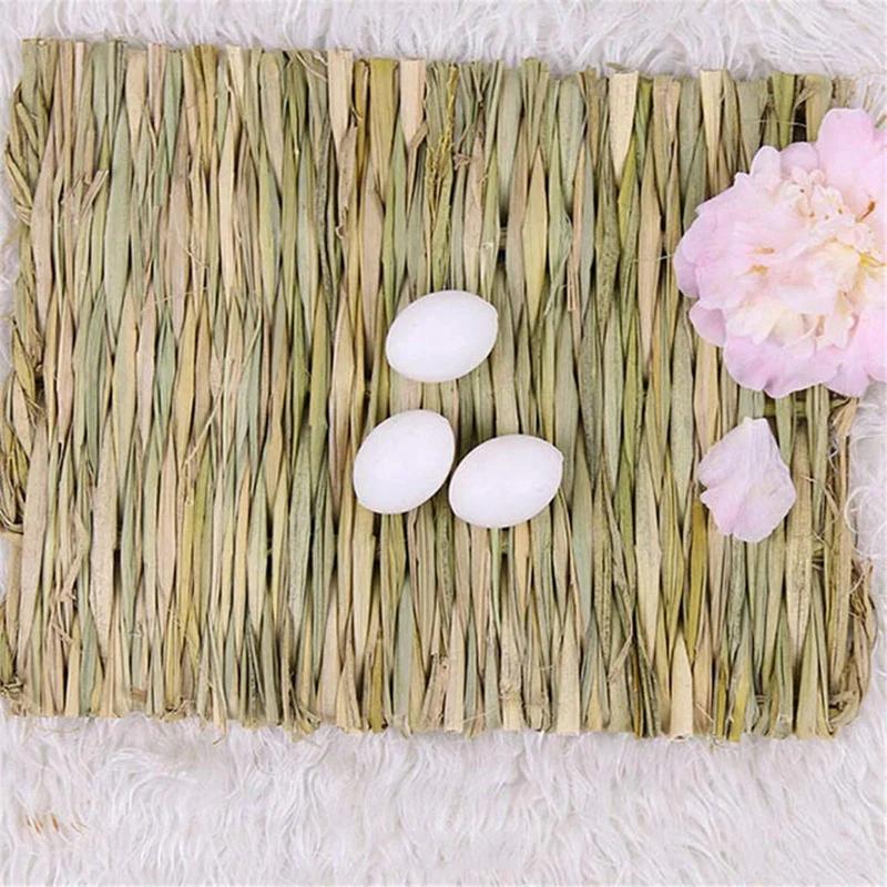 Rabbit Mat Grass Mats For Rabbits Safe & Edible Cages Bunny Chew Toys | Дом и сад