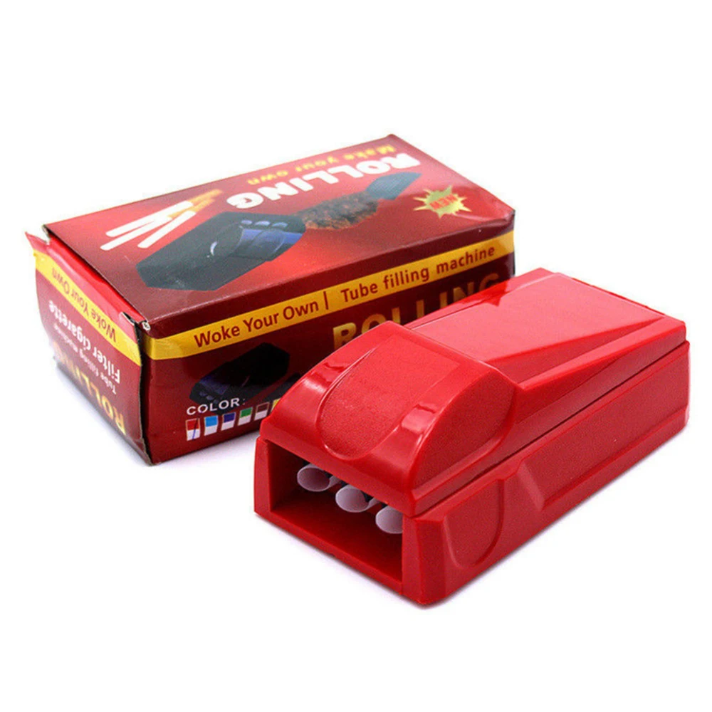 Ручная Тройная трубка для табака ролик инжектора DIY машинка скручивания сигарет