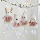 Милая кукла в форме снеговика, Рождественская милая кукла-снеговик, прочная подвесная подвеска, украшение для рождественской елки, новый год