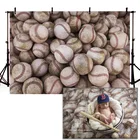 Бейсбольная фотография фон для фотографий новорожденных детей декорация реквизит печатный баннер для фотостудии