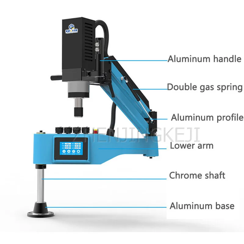 Tapping Machine Desktop Rocker Intelligent CNC Small Equipment Thread Processing Automatic Servo Metal Wood Plastic Tool | Инструменты