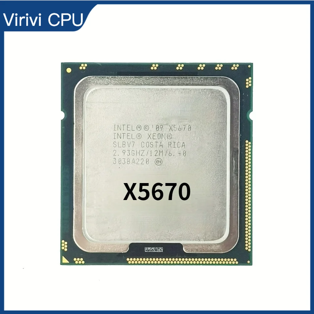 

x5670 2.93GHz 12M 6 Core 12 Thread 95w LGA 1366 Processor Server ddr3 ram memory