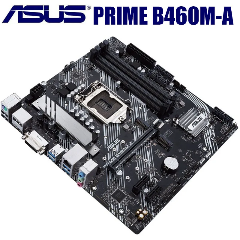 Kaufen ASUS PRIME B460M-A LGA 1200 Motherboard 10th Generation Core/Pentium/Celeron DDR4 128GB PCI-E 3,0 M.2 Desktop PC Micro ATX Neue