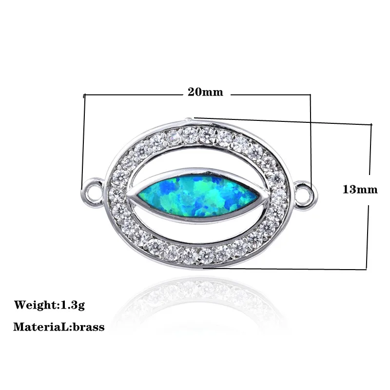 Овальный Разъем KAMAF для Opel ювелирные изделия сделай сам аксессуары браслетов и