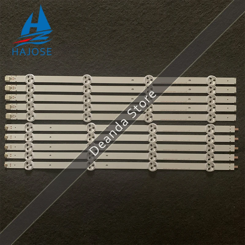 Партиями по 5 комплектов = 50 шт. светодиодная подсветка полосы для цифрового