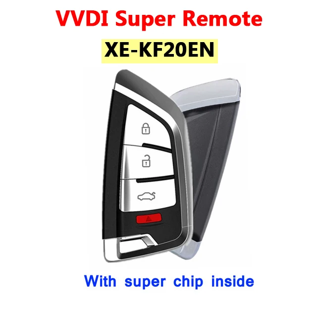 

XEKF20EN Super Flip Remote Key 4 Buttons Type With Super Chip Inside