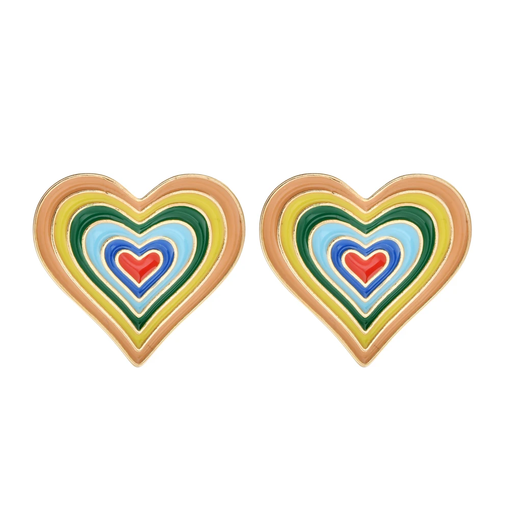 2020 Новая мода в форме сердца симфония серьги для женщин/Для девочек Свадебная