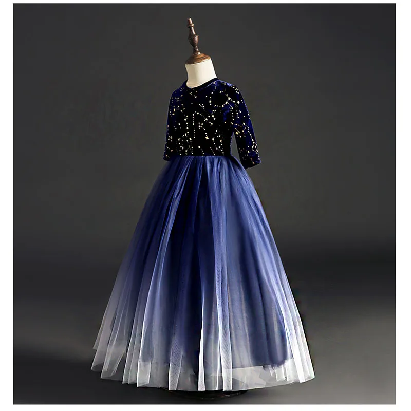 Женский костюм элегантное платье принцессы на день рождения свадебное с цветами