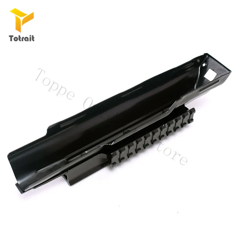 TOtrait AK47 Receiver Top Cover Scope Mount Tri-Rail Integral Picatinny Rifle Weaverer Rail Hunting Air Gun Accessories | Спорт и