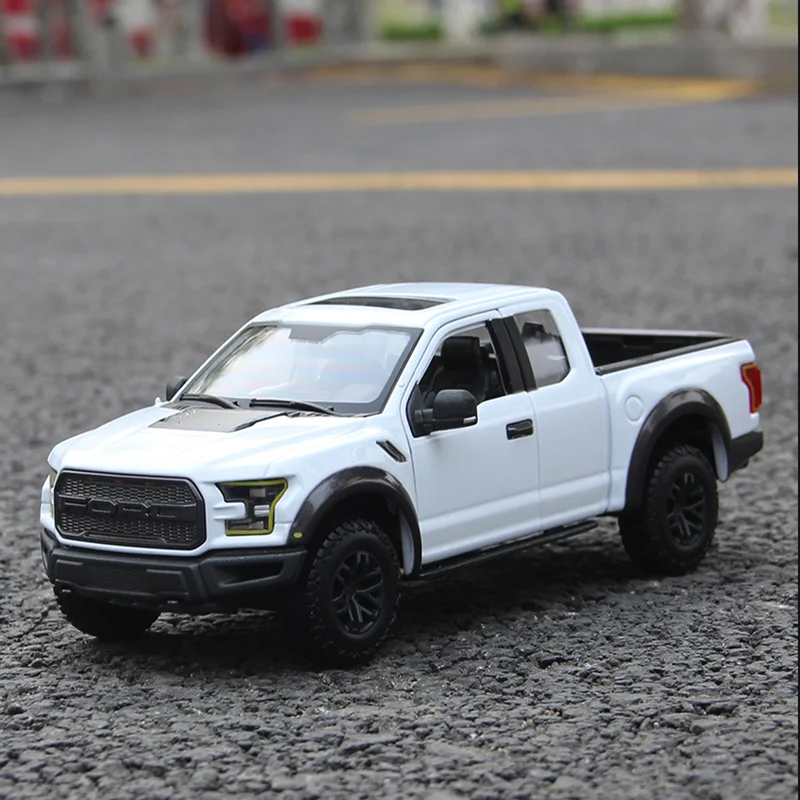 Maisto 1:24 Ford Raptor F150 внедорожный пикап гоночный автомобиль-трансформер модель автомобиля из сплава Моделирование Украшение автомобиля коллекция Подарочная игрушка