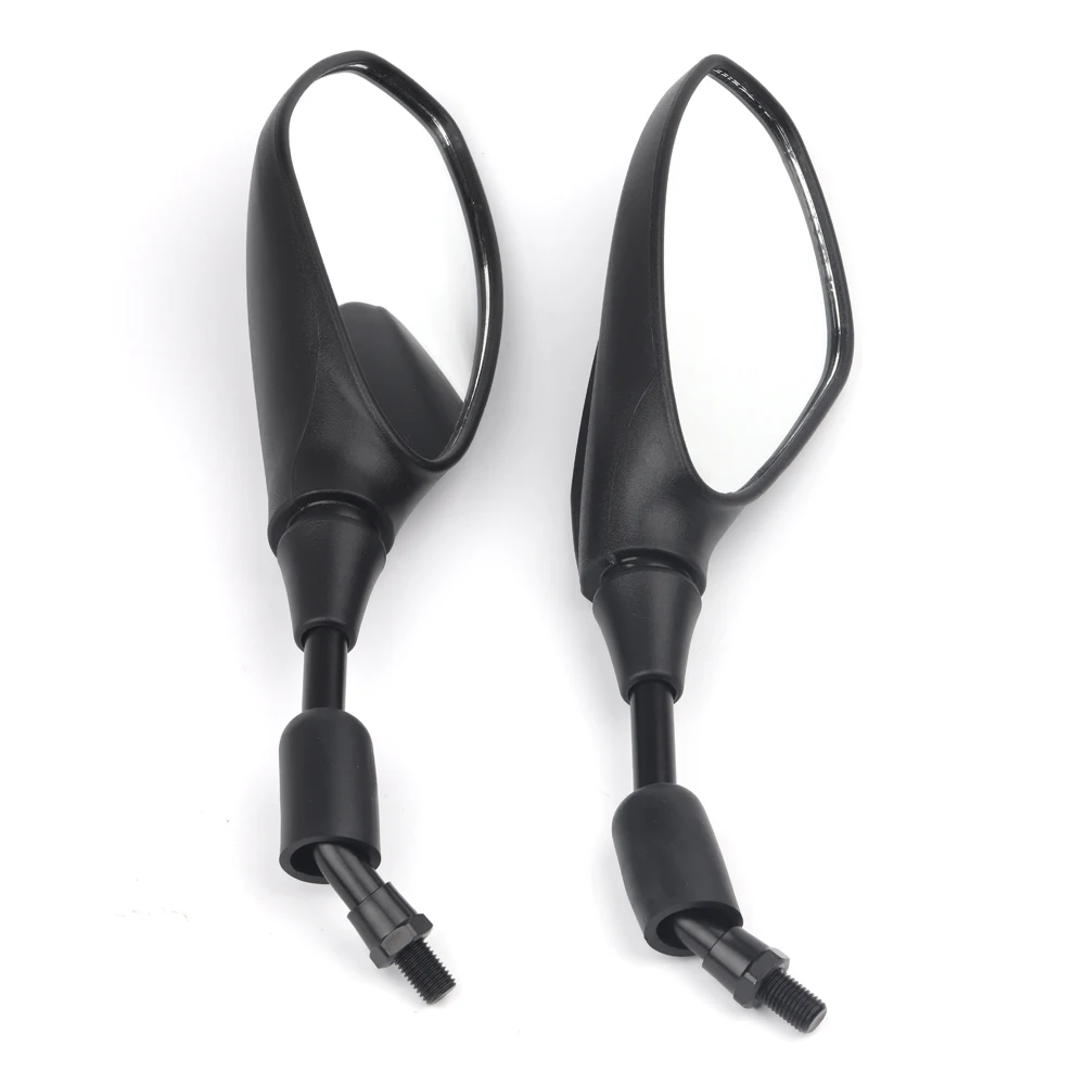 

For BMW G650GS F650GS F700GS F800GS F850GS R1200GS 1 pair black Motorcycle 10mm Clockwise Universal Left&Right Rearview Mirrors