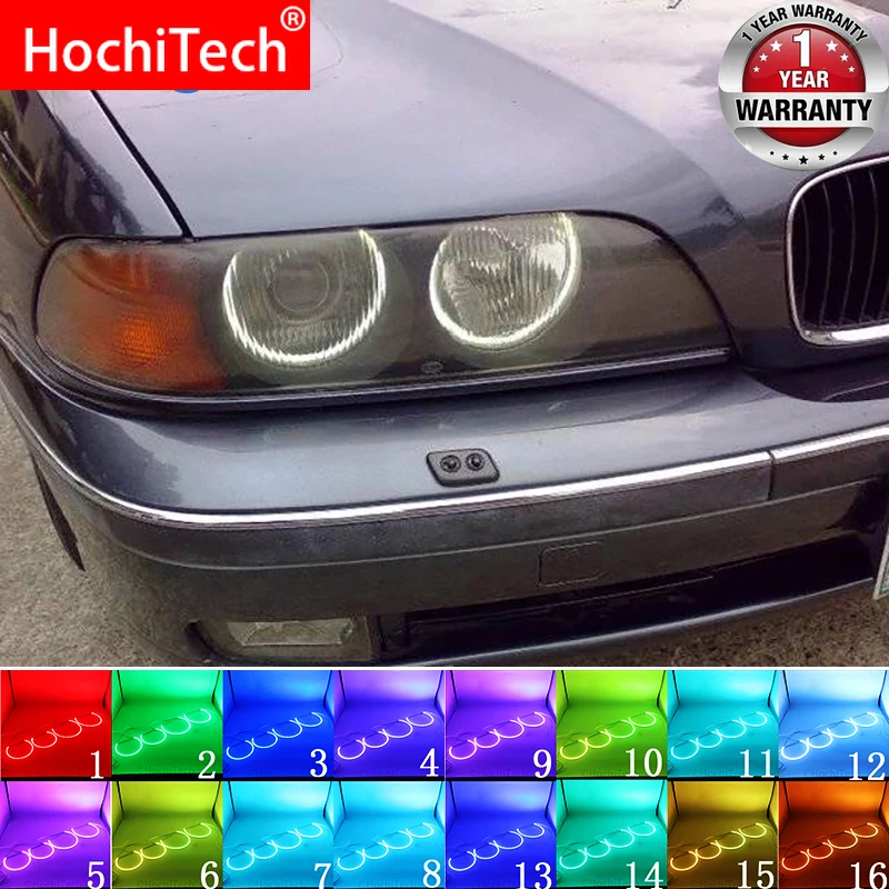 Для BMW 1995-2000 E39 5 серия Предварительно Подтяжка лица Аксессуары для фар