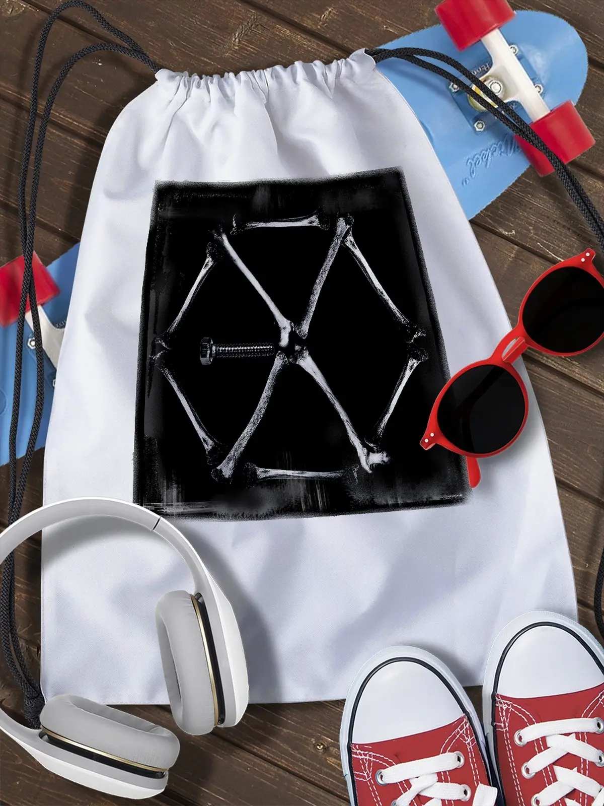 Pouch bag for shoes Exo (Exo boyband K-pop J-pop dry сиумин D.O.) -3157 | Drawstring Bags