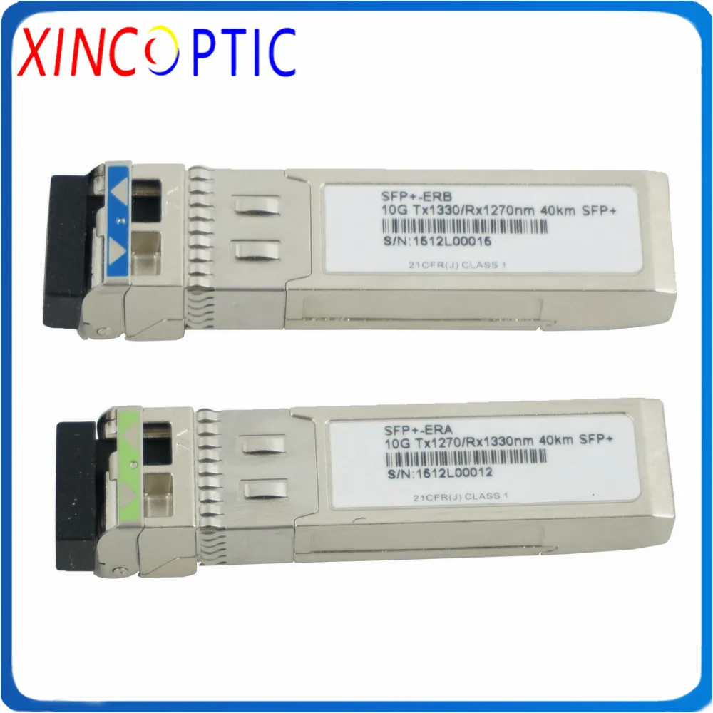 Одноволоконный одиночный Modoe Mini GBIC WDM 10G 1270 нм/1330 нм 40 км BiDi SFP + LC DOM сильная
