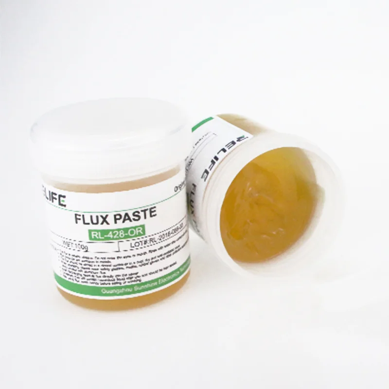 

Relife качество RL-428-OR 100g флюс паяльной пасты для печатных плат BGA PGA SMD канифоль на основе крема сварочные инструменты для ремонта