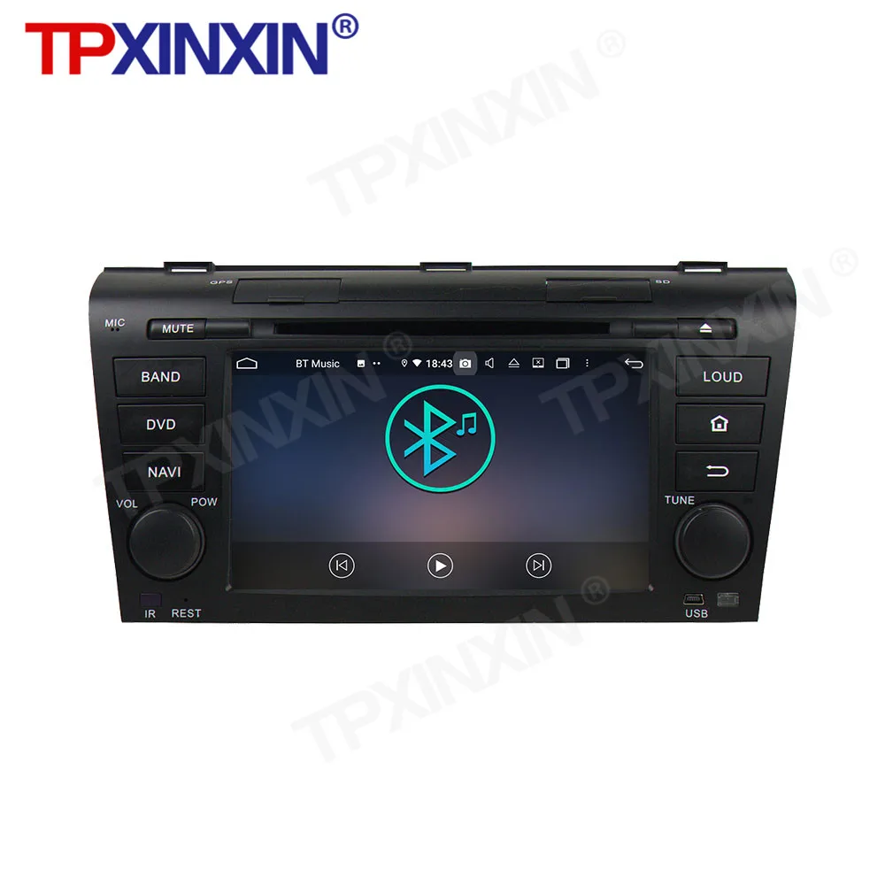 

Android 10.0 Carplay 4G+128GB For MAZDA 3 2004 2005-2009 Radio Recorder IPS DSP Multimedia Player Stereo Head Unit GPS Navi