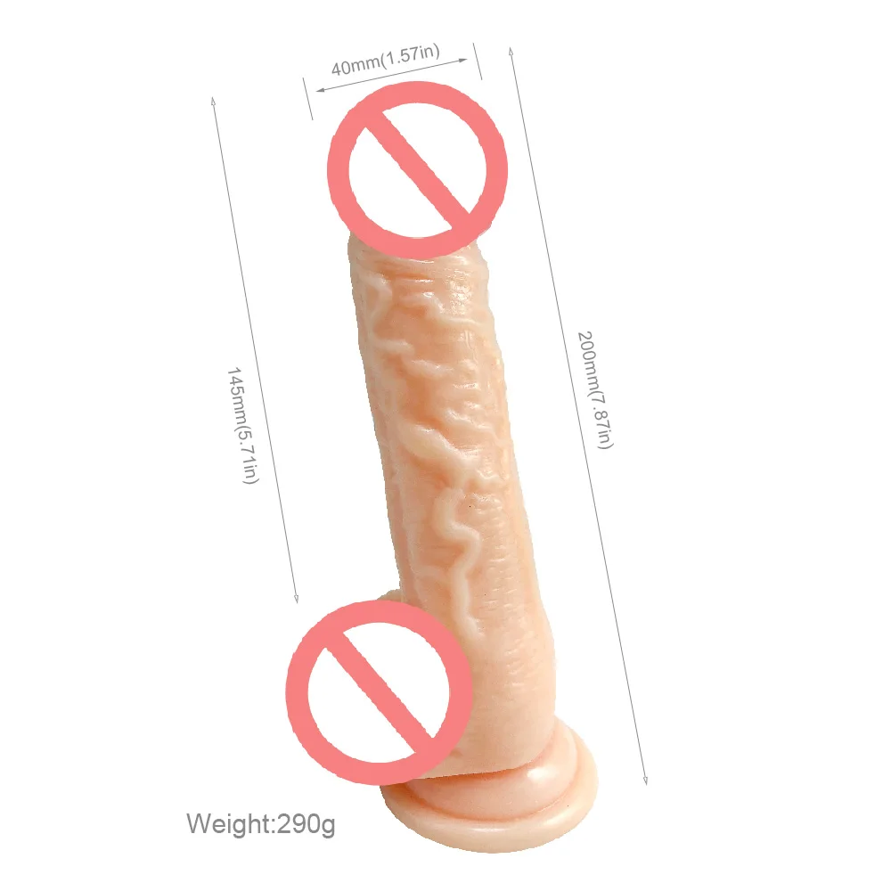 Реалистичный пенис из ПВХ черный и коричневый огромный фаллоимитатор с