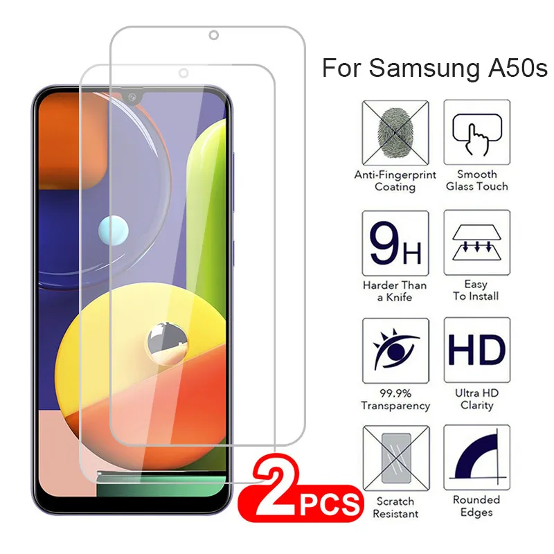 2 шт./лот защитное закаленное стекло для экрана samsung A50s Защитное A50 samsun a50 s a 50 A507F 6 4