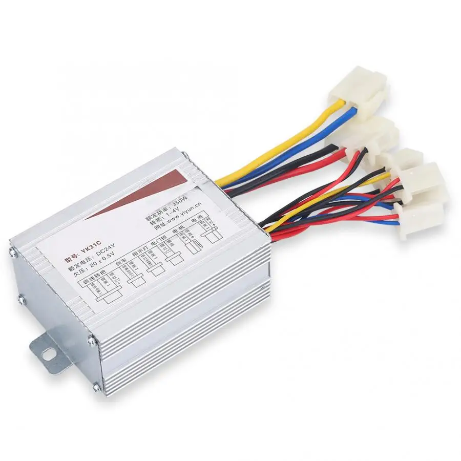 Электрический велосипед 24V 350W Матовый контроллер мотор для зубных щеток скорости