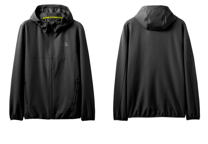 Giordano мужская ветровка с капюшоном g-motion,с небольшой вышивкой на груди, данная модель имеет несколько цветовых решений