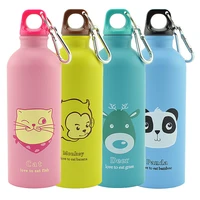 student kids cute portable stainless steel outdoor sports bottle travel camping cold water bottle sports water bottle drinkware