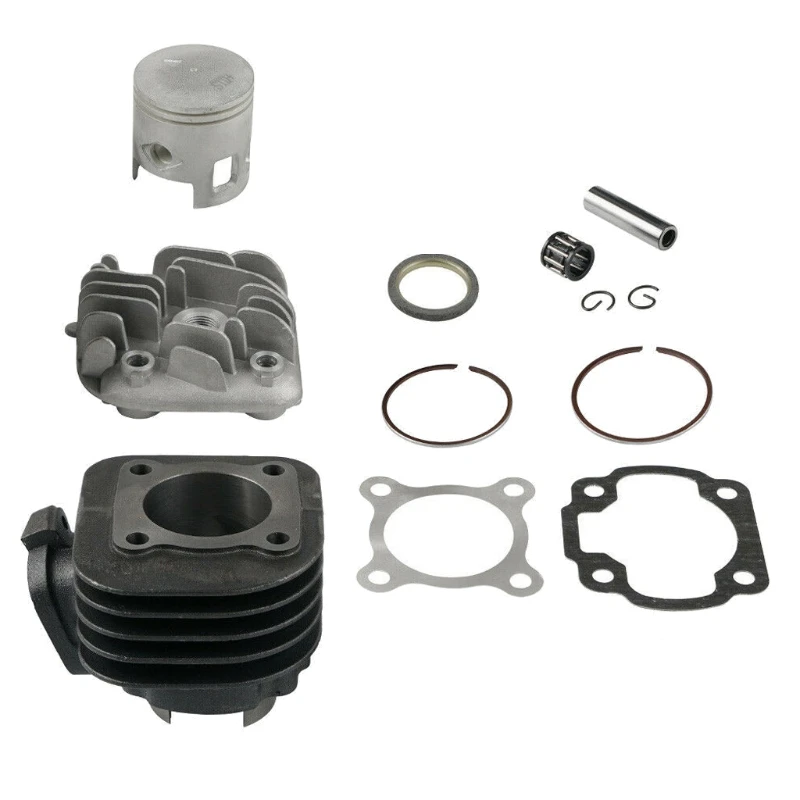 

70cc 2 Stroke Big Bore Cylinder Kit For Scooters forJOG for Minarelli Clone Motors 10mm Pin 47mm Cylinder Head Base Gas