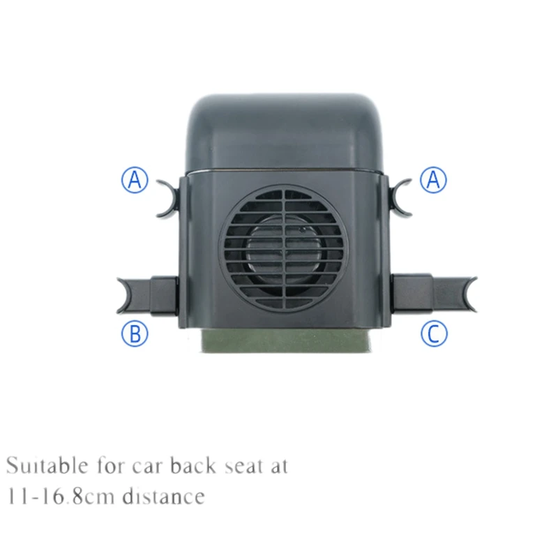 Автомобильный Вентилятор заднего сиденья мини USB вытяжной вентилятор