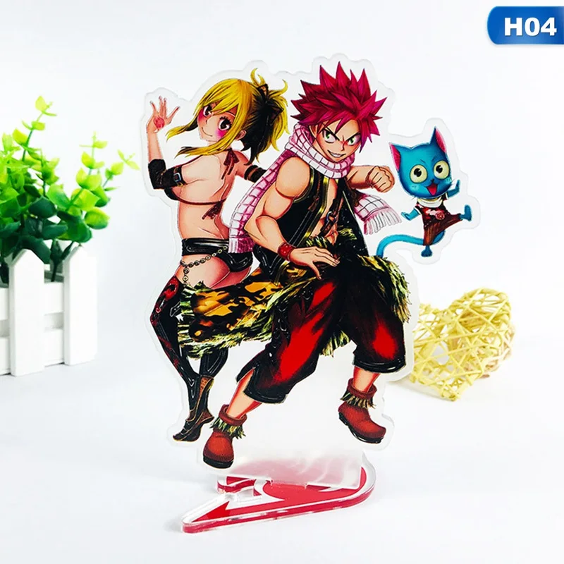 

Anime Fairy Tail Acrylic Stand Figure Model Double-side Printed Action Anime Figures Activities Desk Decor Ornaments Fans Gifts