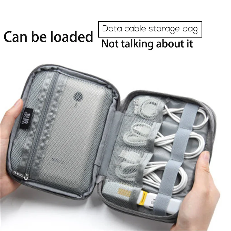 Дорожные электронные аксессуары Кабельный органайзер сумка Портативный чехол sd