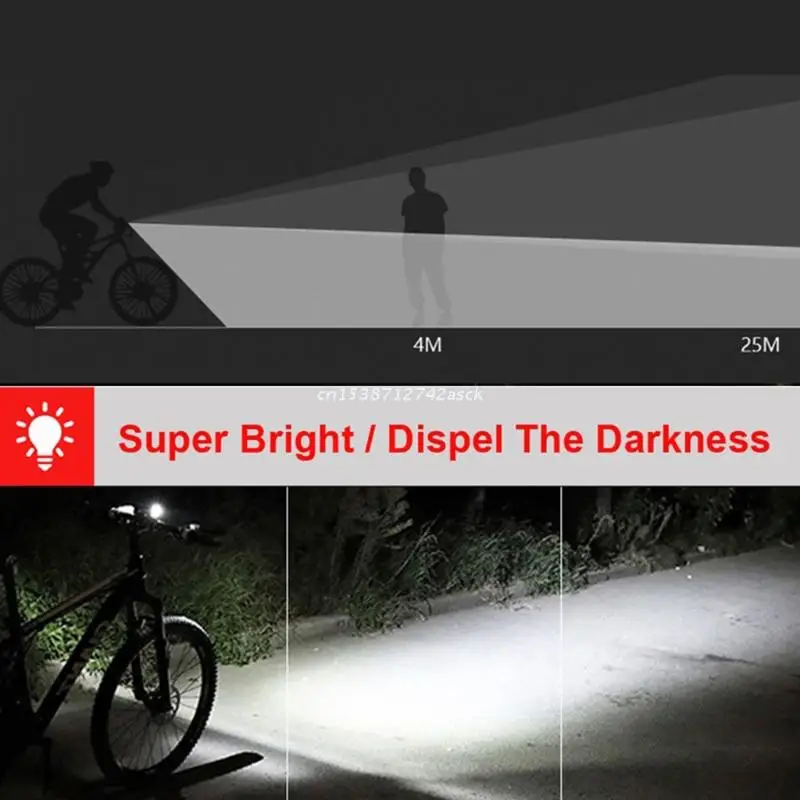 

2/3/5 LEDs Bicycle Front Head Light USB Rechargeable Bike Safety Flashlight Outdoor MTB Headlight Lamp Cycling Accessaries Drop