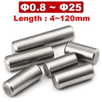 m0 8 m1 m1 5 m2 m2 5 m3 m4 m5 m6 m8 m25 cylindrical pin locating dowel 304 stainless steel fixed shaft solid rod gb119 4120mm
