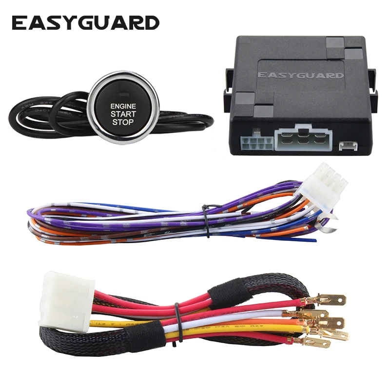 

EASYGUARD Кнопка Запуска/остановки Двигателя Автомобиля С Дистанционным Управлением (опционально) Для Автоматических Автомобилей