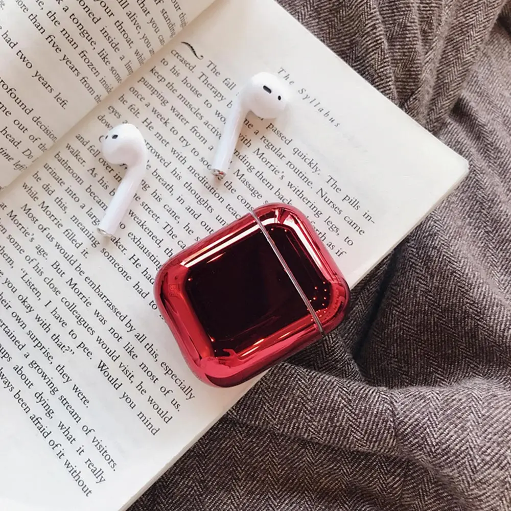 Чехол KISS для наушников чехол Apple защитный Airpods аксессуары кожи золотая коробка