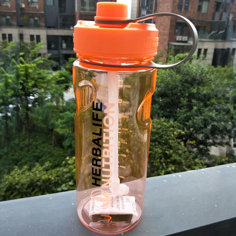 800 мл зеленый розовый Herbalife питательная посуда для напитков шейкер для протеина для кемпинга, пешего туризма, спорта, портативная велосипедная бутылка для воды - Цвет: 1000ml6